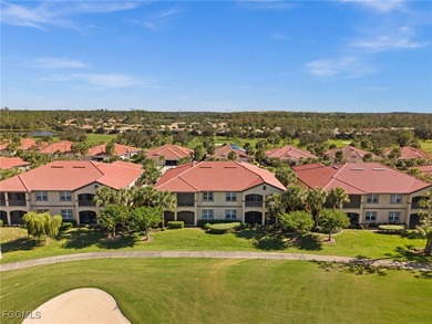 Sweeping golf course views and unforgettable sunset skies set on Pelican Preserve Golf Club in Florida - for sale on GolfHomes.com, golf home, golf lot