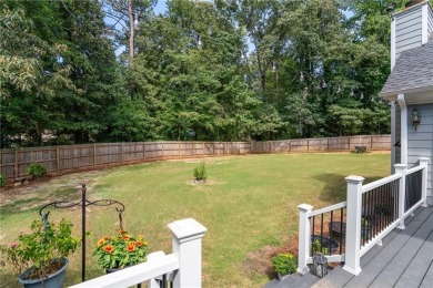 Exceptionally private 1+ acre setting ranch home w/ HUGE on Collins Hill Golf Club in Georgia - for sale on GolfHomes.com, golf home, golf lot