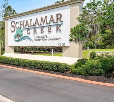 MOTIVATED SELLER** 2020 ROOF **GOLF CART INCLUDED**   Step into on Schalamar Creek Golf and Country Club in Florida - for sale on GolfHomes.com, golf home, golf lot