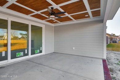 Situated on the golf course in Beaufort Club, 111 Windswept Lane on North River Club in North Carolina - for sale on GolfHomes.com, golf home, golf lot