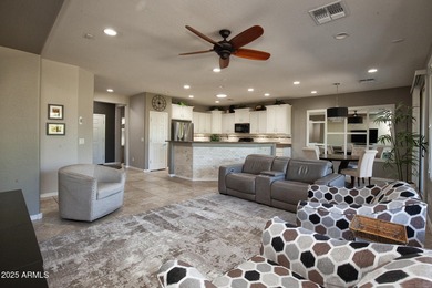 Looking for a SERENE Backyard? Welcome to an UPDATED Gala Model on Copper Canyon Golf Club in Arizona - for sale on GolfHomes.com, golf home, golf lot