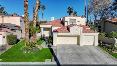 Welcome to this 4-bedroom, 4-bath Painted Desert gem overlooking on Painted Desert Golf Club in Nevada - for sale on GolfHomes.com, golf home, golf lot