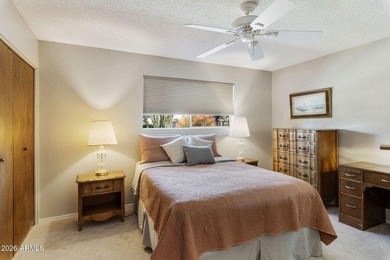 Nestled in the desirable 55+ gated community of Fountain of the on Fountain of the Sun Country Club in Arizona - for sale on GolfHomes.com, golf home, golf lot