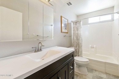 Nestled in the desirable 55+ gated community of Fountain of the on Fountain of the Sun Country Club in Arizona - for sale on GolfHomes.com, golf home, golf lot