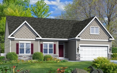 The Nottingham is a 3 bedroom, 2 bathroom ranch style home with on Captains Cove Golf and Yacht Club in Virginia - for sale on GolfHomes.com, golf home, golf lot