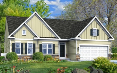 The Nottingham is a 3 bedroom, 2 bathroom ranch style home with on Captains Cove Golf and Yacht Club in Virginia - for sale on GolfHomes.com, golf home, golf lot