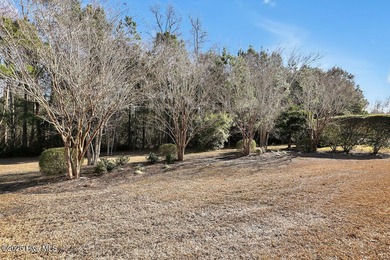 Serene nature views await you in this stunning brick home on Cape Fear National At Brunswick Forest in North Carolina - for sale on GolfHomes.com, golf home, golf lot