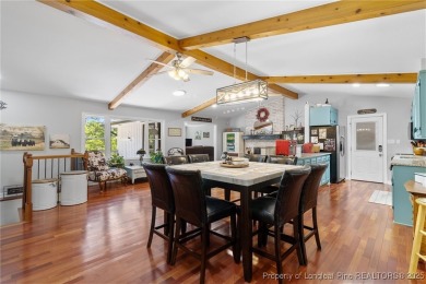Incredible waterfront home located within the gated community of on Carolina Trace Country Club in North Carolina - for sale on GolfHomes.com, golf home, golf lot