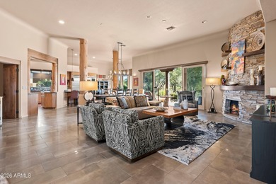 This is a stunning home with custom updates and mountain views on Tonto Verde Golf Club in Arizona - for sale on GolfHomes.com, golf home, golf lot