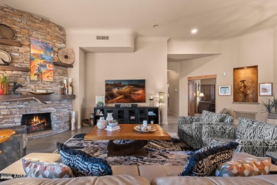 This is a stunning home with custom updates and mountain views on Tonto Verde Golf Club in Arizona - for sale on GolfHomes.com, golf home, golf lot