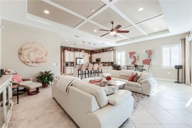 Rarely available, The San Remo, built by WCI, is beautifully on Pelican Preserve Golf Club in Florida - for sale on GolfHomes.com, golf home, golf lot