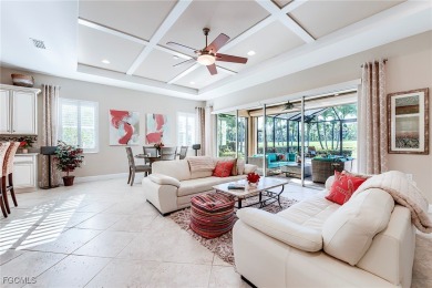 Rarely available, The San Remo, built by WCI, is beautifully on Pelican Preserve Golf Club in Florida - for sale on GolfHomes.com, golf home, golf lot