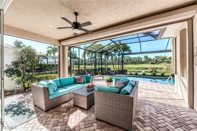Rarely available, The San Remo, built by WCI, is beautifully on Pelican Preserve Golf Club in Florida - for sale on GolfHomes.com, golf home, golf lot
