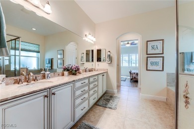 Rarely available, The San Remo, built by WCI, is beautifully on Pelican Preserve Golf Club in Florida - for sale on GolfHomes.com, golf home, golf lot