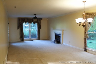 Welcome to this 2-bedroom, 2-bathroom townhome located right on on Kings Grant Golf and Country Club in North Carolina - for sale on GolfHomes.com, golf home, golf lot
