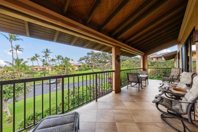 Enjoy spectacular ocean views from the living area, bedroom, and on Wailea Golf Club in Hawaii - for sale on GolfHomes.com, golf home, golf lot