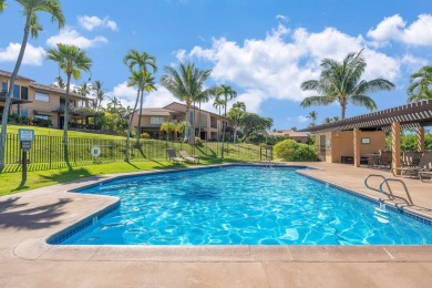 Enjoy spectacular ocean views from the living area, bedroom, and on Wailea Golf Club in Hawaii - for sale on GolfHomes.com, golf home, golf lot