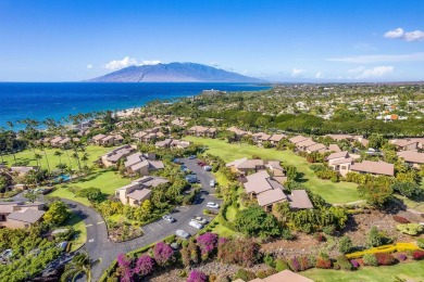 Enjoy spectacular ocean views from the living area, bedroom, and on Wailea Golf Club in Hawaii - for sale on GolfHomes.com, golf home, golf lot