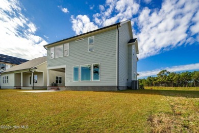 Discover coastal living at this new construction beauty in The on North River Club in North Carolina - for sale on GolfHomes.com, golf home, golf lot