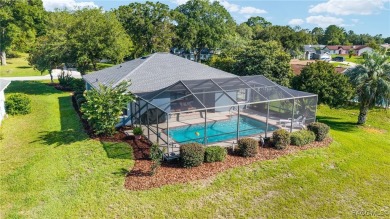 Sparkling POOL Home Located within the sought-after community of on Rainbow Springs Golf and Country Club in Florida - for sale on GolfHomes.com, golf home, golf lot