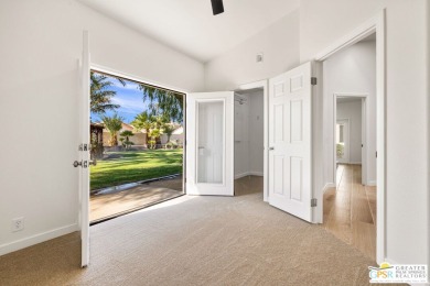 Introducing a custom-built (2002) desert retreat set on a on Bermuda Dunes Country Club in California - for sale on GolfHomes.com, golf home, golf lot
