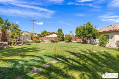 Introducing a custom-built (2002) desert retreat set on a on Bermuda Dunes Country Club in California - for sale on GolfHomes.com, golf home, golf lot