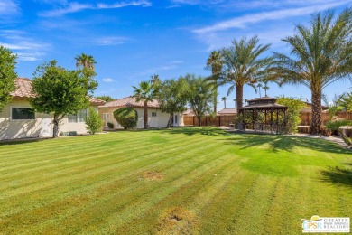 Introducing a custom-built (2002) desert retreat set on a on Bermuda Dunes Country Club in California - for sale on GolfHomes.com, golf home, golf lot