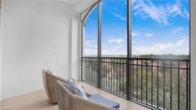 Discover luxury living in this stunning penthouse condo in on Miromar Lakes Golf Club in Florida - for sale on GolfHomes.com, golf home, golf lot
