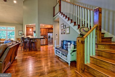 Nestled in private S/D and end of road privacy, an elegant on Sky Valley Resort and Country Club in Georgia - for sale on GolfHomes.com, golf home, golf lot