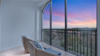 Discover luxury living in this stunning penthouse condo in on Miromar Lakes Golf Club in Florida - for sale on GolfHomes.com, golf home, golf lot
