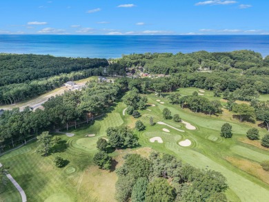 Introducing an impeccably crafted home in the prestigious on Muskegon Country Club in Michigan - for sale on GolfHomes.com, golf home, golf lot