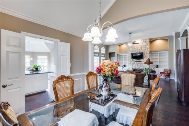 Living is easy in this wonderful one-story home in desirable on Oakmont Country Club in Texas - for sale on GolfHomes.com, golf home, golf lot