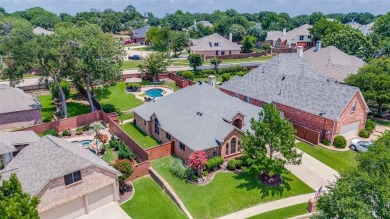 Living is easy in this wonderful one-story home in desirable on Oakmont Country Club in Texas - for sale on GolfHomes.com, golf home, golf lot