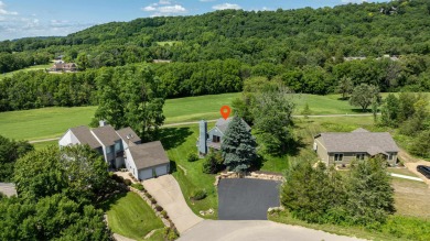 Perched above the fairways with commanding golf and wooded ridge on Eagle Ridge Inn and Resort in Illinois - for sale on GolfHomes.com, golf home, golf lot