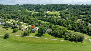 Perched above the fairways with commanding golf and wooded ridge on Eagle Ridge Inn and Resort in Illinois - for sale on GolfHomes.com, golf home, golf lot