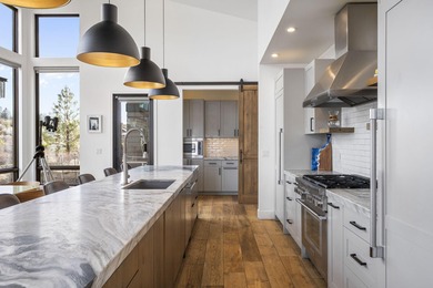 Commanding a private position on Tetherow's 18th tee, this on Tetherow Golf Club in Oregon - for sale on GolfHomes.com, golf home, golf lot