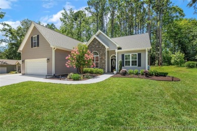 Fabulous home located in the gated and golf community of on Carolina Trace Country Club in North Carolina - for sale on GolfHomes.com, golf home, golf lot