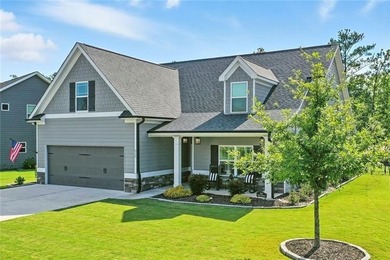 Built in 2021, this home boasts upgrades! Gently lived in by 1 on The Highlands Course at Lake Arrowhead in Georgia - for sale on GolfHomes.com, golf home, golf lot