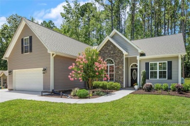 Fabulous home located in the gated and golf community of on Carolina Trace Country Club in North Carolina - for sale on GolfHomes.com, golf home, golf lot
