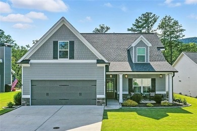 Built in 2021, this home boasts upgrades! Gently lived in by 1 on The Highlands Course at Lake Arrowhead in Georgia - for sale on GolfHomes.com, golf home, golf lot