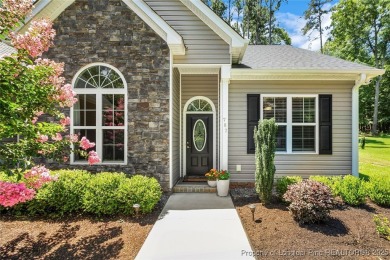Fabulous home located in the gated and golf community of on Carolina Trace Country Club in North Carolina - for sale on GolfHomes.com, golf home, golf lot