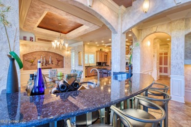 5 Bedrooms | 6 Baths | Over 7,500 Sq Ft | Bayou Front | Fully on Diamondhead Country Club in Mississippi - for sale on GolfHomes.com, golf home, golf lot