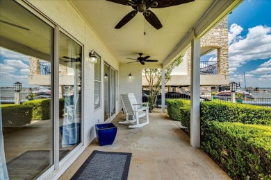 Discover LBJ lakeside living with this stunning lakefront condo on Horseshoe Bay Private Golf Course in Texas - for sale on GolfHomes.com, golf home, golf lot