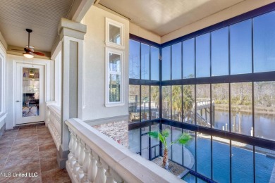 5 Bedrooms | 6 Baths | Over 7,500 Sq Ft | Bayou Front | Fully on Diamondhead Country Club in Mississippi - for sale on GolfHomes.com, golf home, golf lot