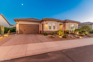 A stunning FURNISHED Voyage floor plan, where elegance & comfort on Copper Canyon Golf Club in Arizona - for sale on GolfHomes.com, golf home, golf lot