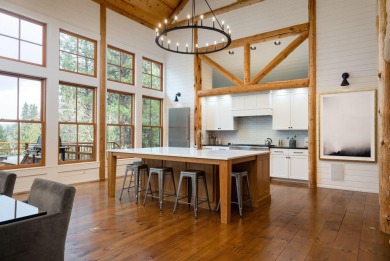 An artful blend of Northwest Lodge architecture and Mountain on Broken Top Club in Oregon - for sale on GolfHomes.com, golf home, golf lot