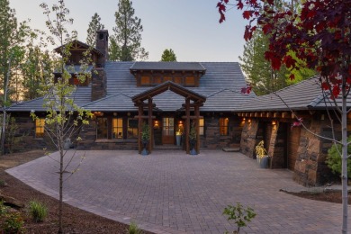 An artful blend of Northwest Lodge architecture and Mountain on Broken Top Club in Oregon - for sale on GolfHomes.com, golf home, golf lot