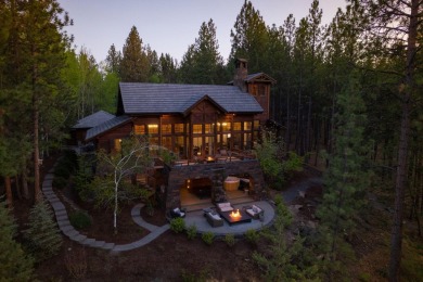 An artful blend of Northwest Lodge architecture and Mountain on Broken Top Club in Oregon - for sale on GolfHomes.com, golf home, golf lot