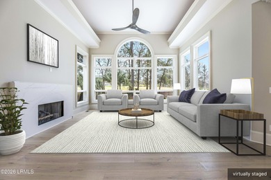 Be the first to enjoy living in this fully renovated, re-styled on Belfair Golf Club in South Carolina - for sale on GolfHomes.com, golf home, golf lot