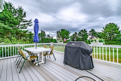 Exquisite three-level condo overlooking the 11th fairway of on Bridgton Highlands Country Club in Maine - for sale on GolfHomes.com, golf home, golf lot